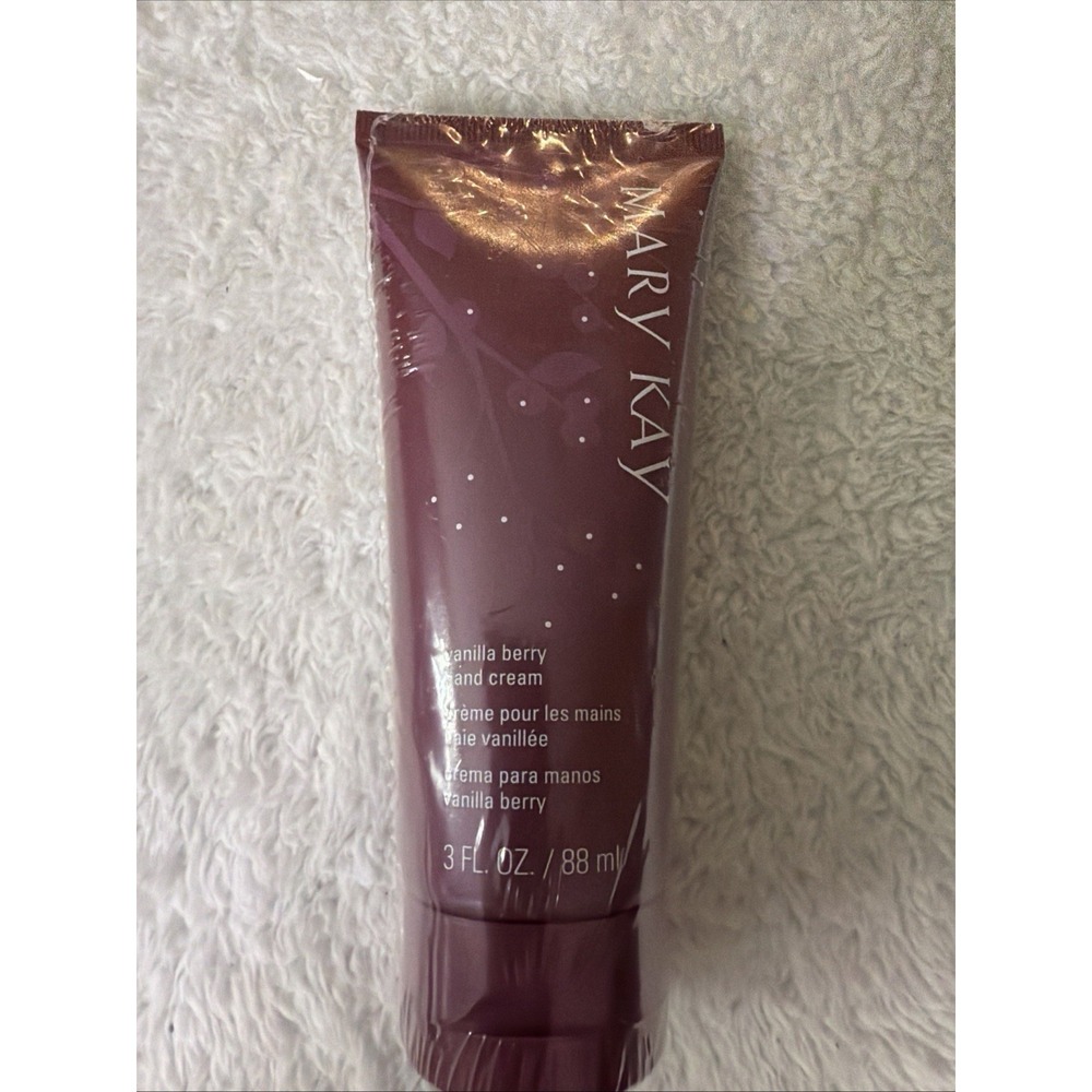 Mary Kay Vanilla Berry Hand Cream 3 fl. oz. New and Sealed